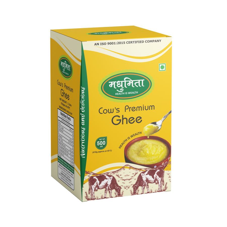 Madhumita Cow's Premium Ghee Ceka Pack