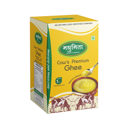 Madhumita Cow's Premium Ghee Ceka Pack