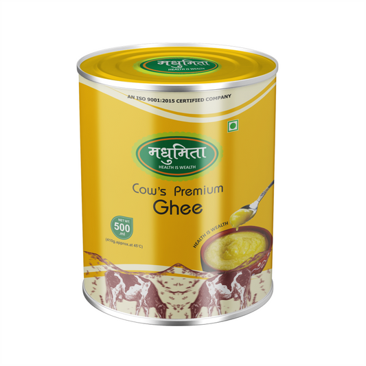 Madhumita Cow's Premium Ghee Tin