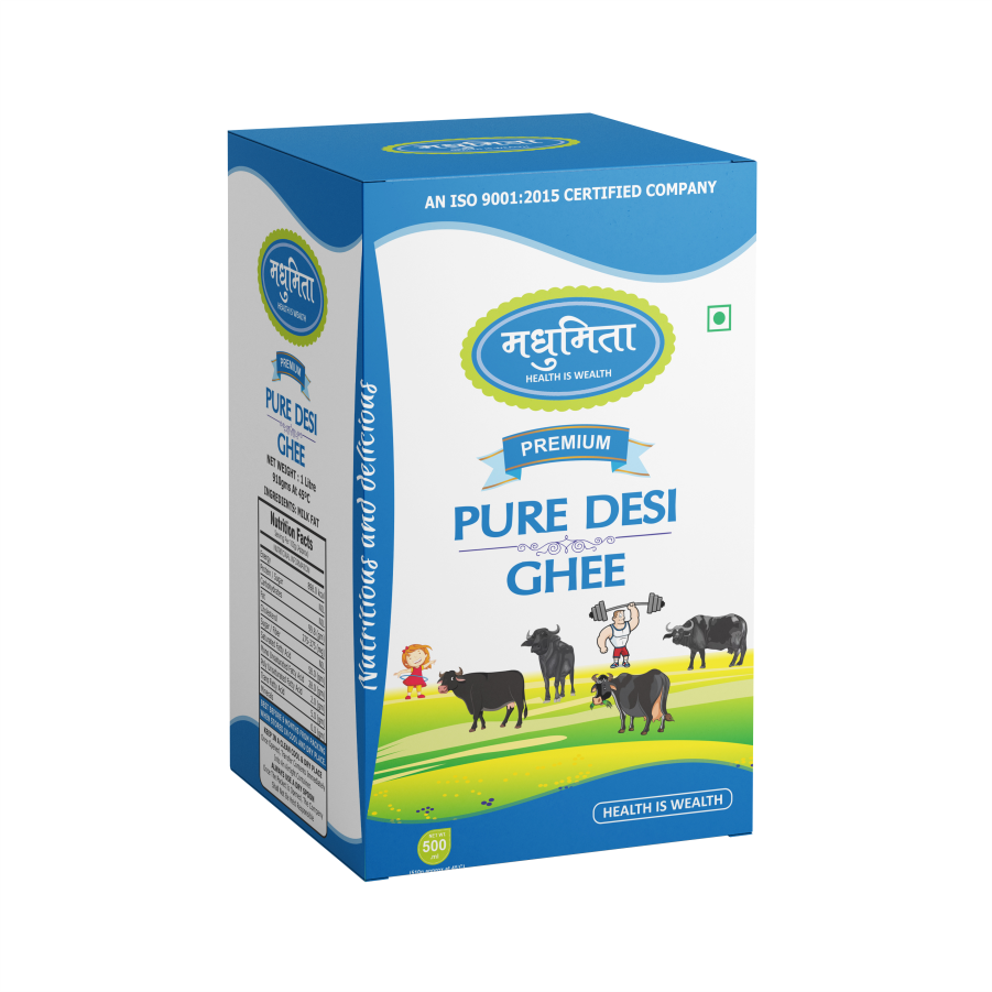 Madhumita Pure Desi Ghee Ceka Pack