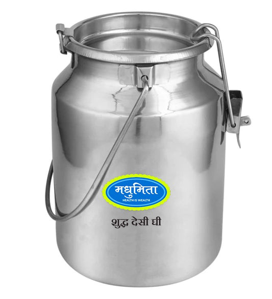 Madhumita Shudh Desi Ghee 5KG Steel Dabba